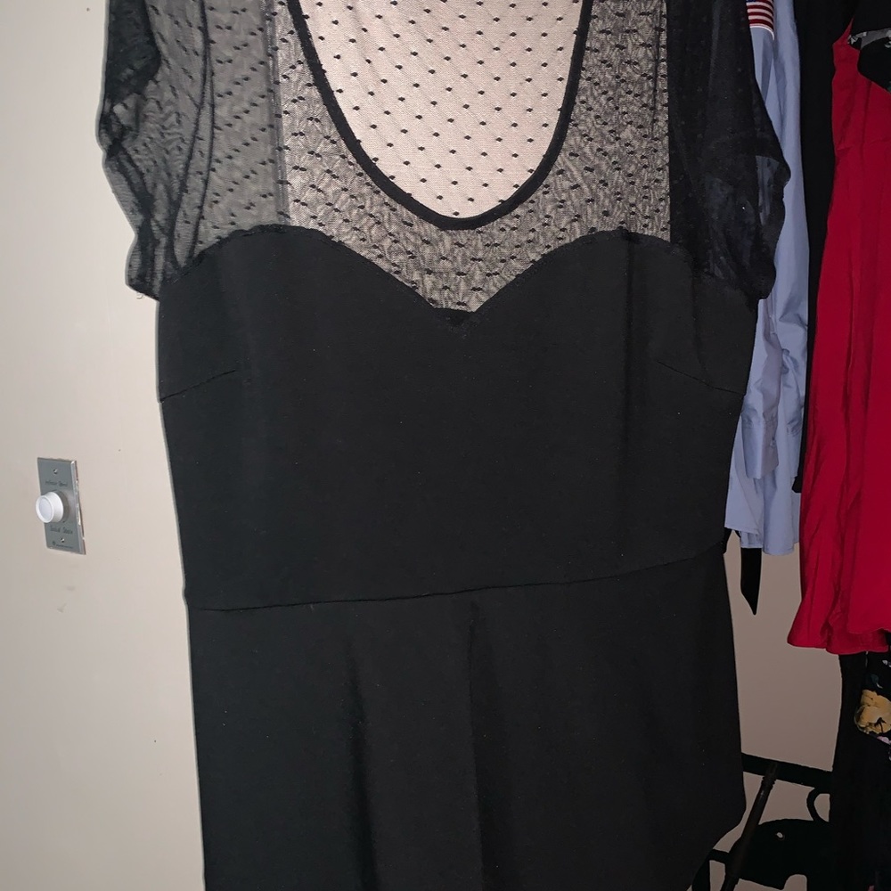 Black dress blouse